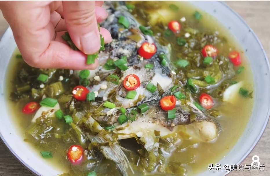 酸菜魚頭的做法,酸菜魚頭的做法和步驟