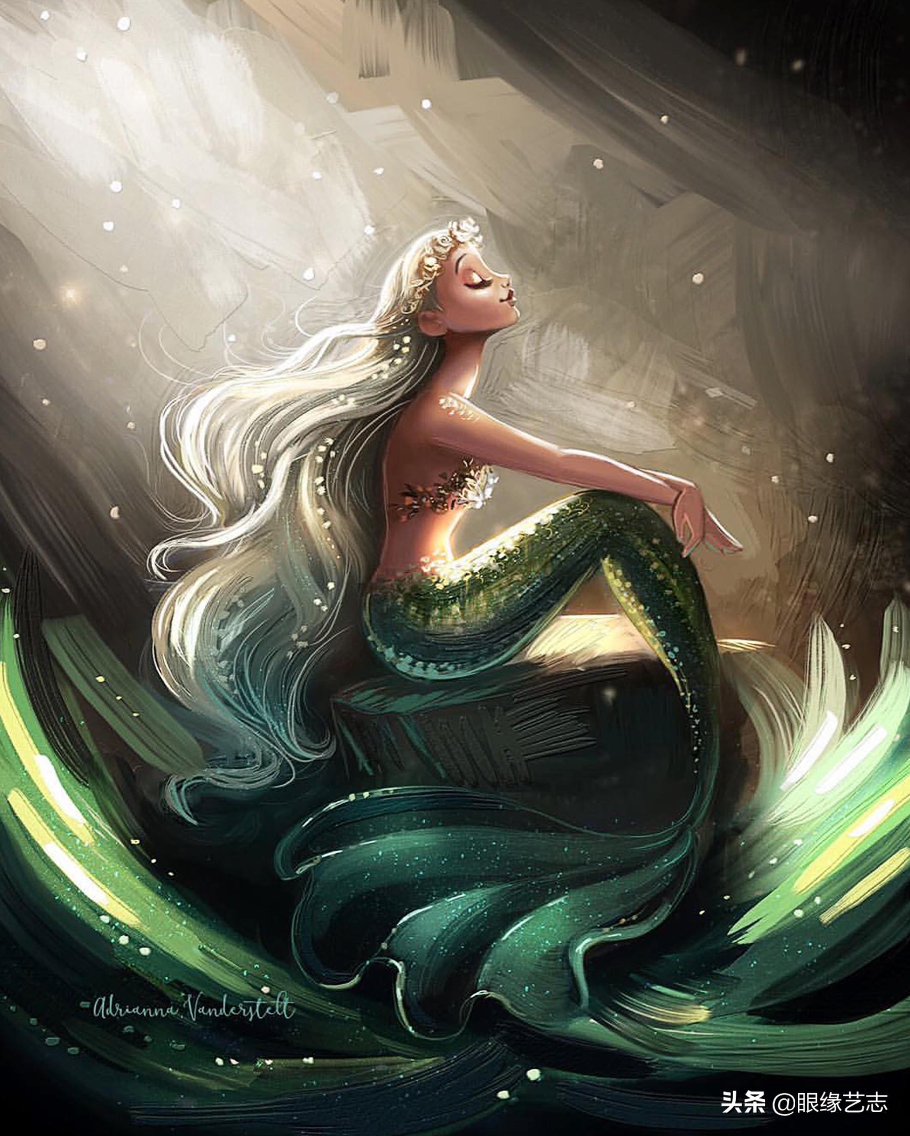 美人鱼美在何处?迪士尼画师带你领略虚幻美学中的人鱼梦