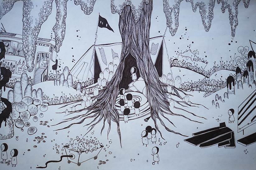 南京师范大学美术学院动画系毕业展——插画类作品展示