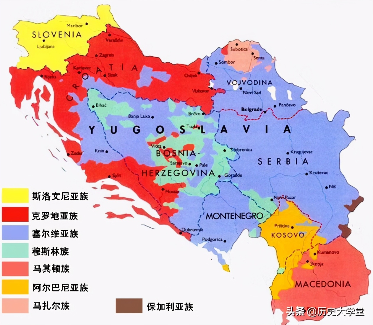 南斯拉夫解体为哪些国家（南斯拉夫为什么会解体）-第5张图片