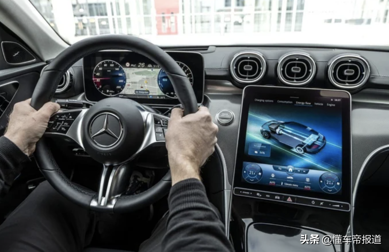 新车 | 动力更猛！新一代奔驰C级插电混动版官图，纯电续航100公里