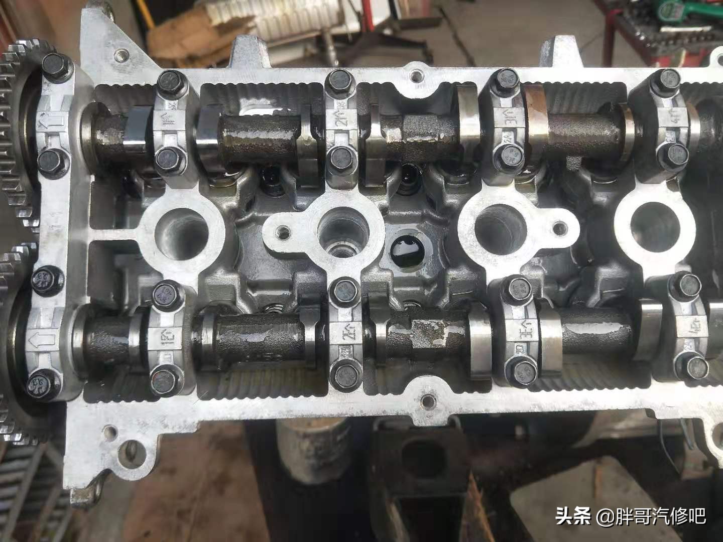 发动机怠速抖动，所有项目都检查了，原来是气门塌陷引起的