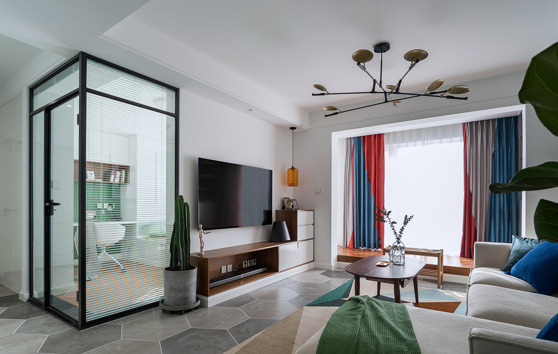 小户型两房两厅装修，一点空间都没浪费，这样的北欧风真好看！