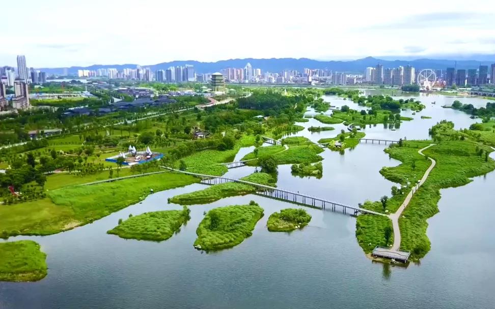 汉中市“5+1”治水建设幸福河湖三年行动首批项目集中开工