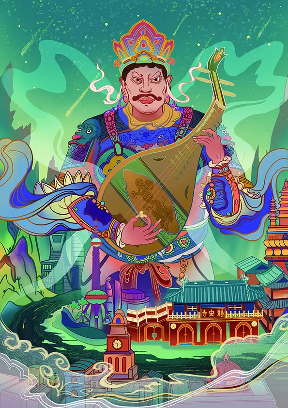 南京师范大学美术学院动画系毕业展——插画类作品展示