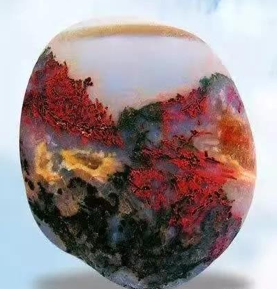 南京雨花石,外表漂亮,无需雕琢就可以欣赏它的美