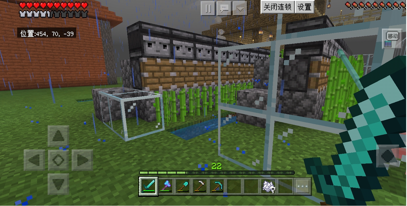 我的世界作物收割机怎么用(我的世界全自动甘蔗收割机，轻松收获甘蔗)