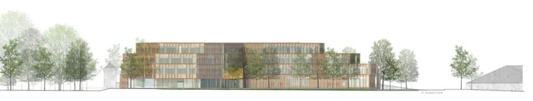 嘉士伯新总部大楼，可回收的黄铜外立面，示范了真正可持续理念