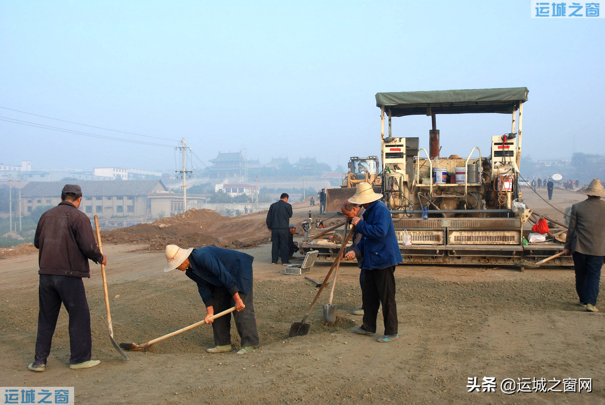 运城十年前扩修的这条路段，有个大陡坡，你还有多少印象？