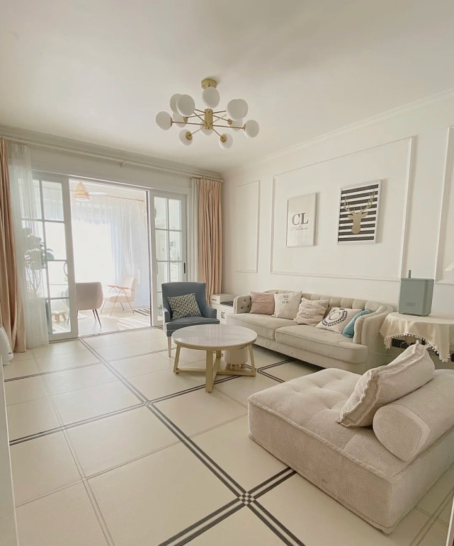 88㎡治愈系美宅，干爽清新一眼就把人迷住，处处都像是美景