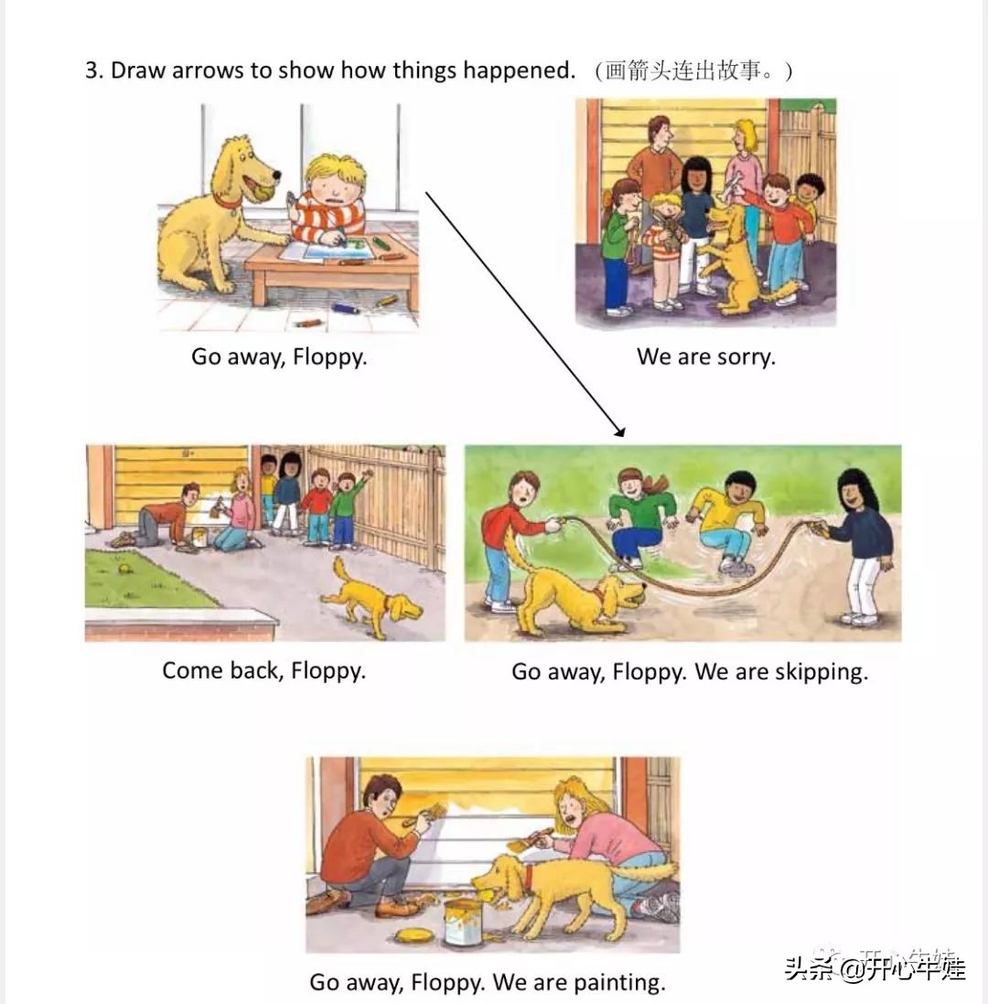 「原创」牛津树L1+级第3本《Go away, Floppy》精读解析与拓展