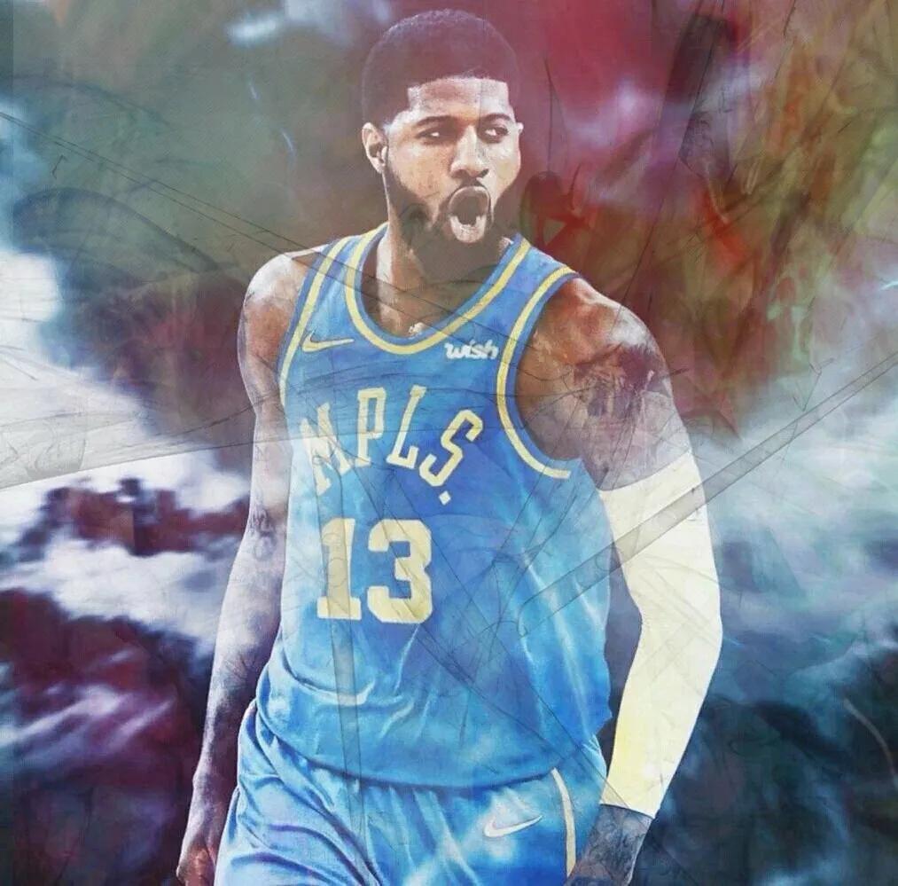 壁纸头像 | 保罗·乔治:谁敢横刀立马 唯我乔大将军(下期:利拉德)