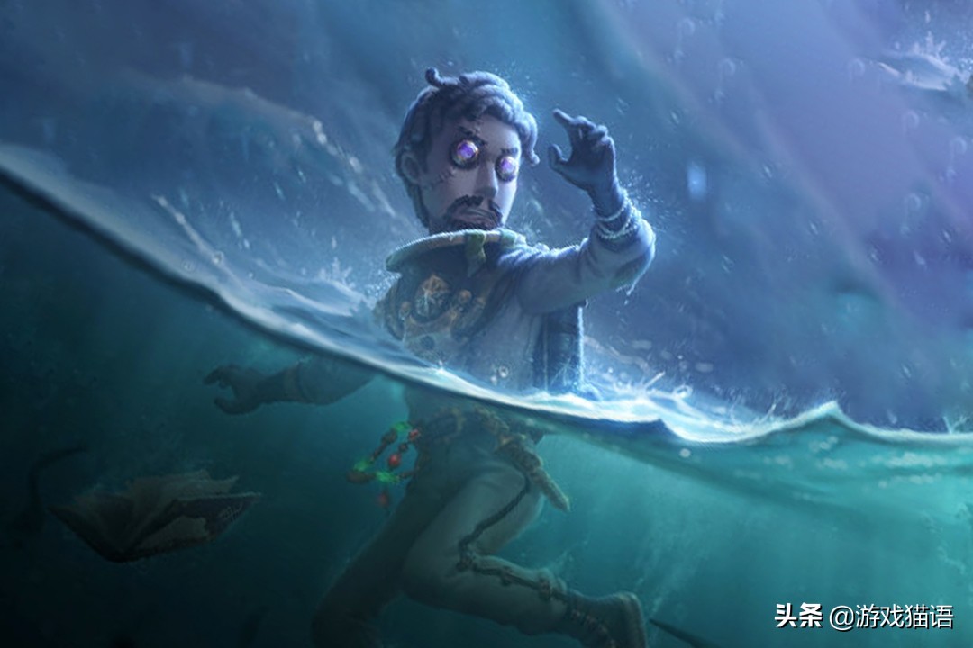 第五人格:精华3美宣海报公布,渔女化身美人鱼,许愿祭司与库特