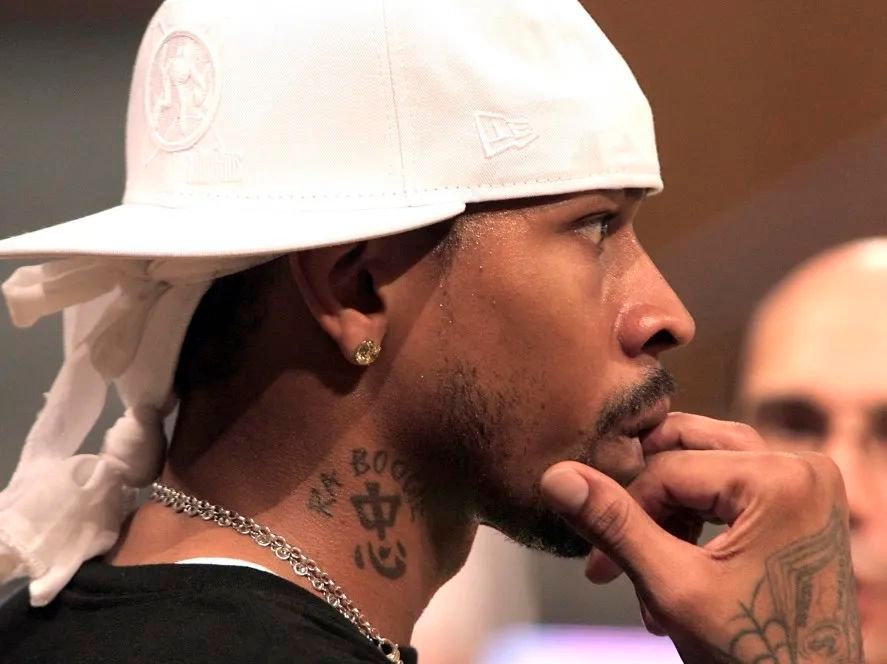 nba哪些白人球员有纹身(篮球人物志 -- 阿伦-艾弗森:用纹身书写篮球