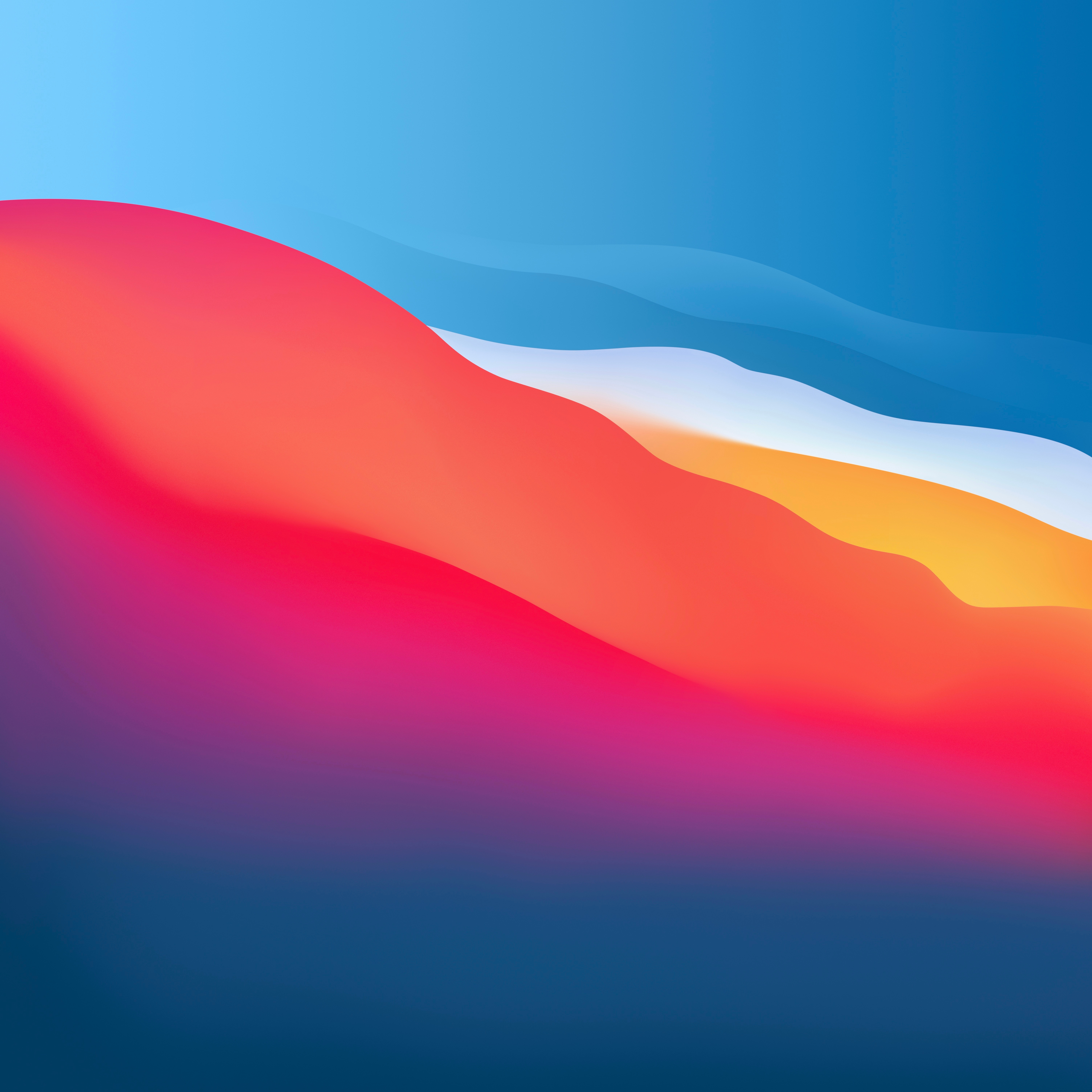 壁纸丨MacOS Big Sur&amp;iOS14内置高清版/双色壁纸/全尺寸