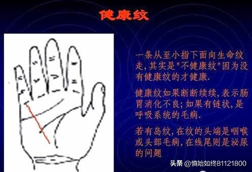 通用的简易手相算命图解——掌握自己的命运密码。