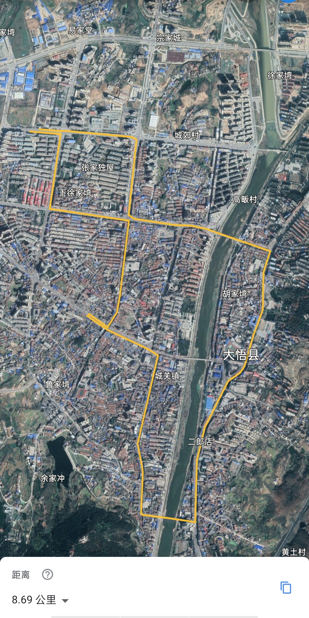 大悟县公交车路线图大全，快来收藏吧