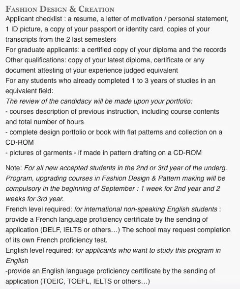 全球顶级服装院校Deadline&作品集格式一览
