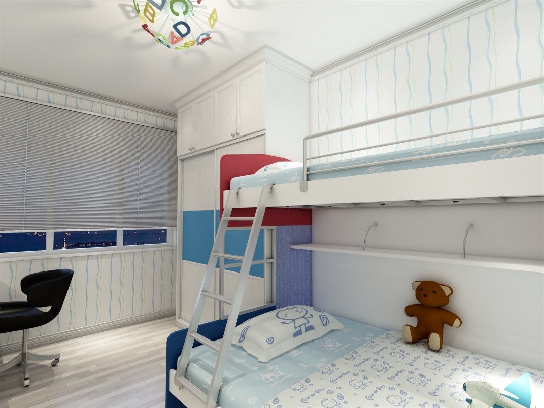 「安安全铝家居」童趣又实用的上下床,小户型的不二选择