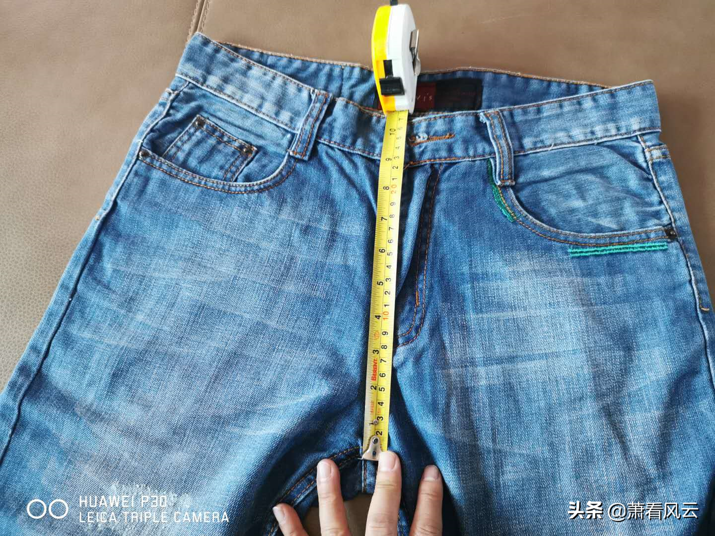 穿牛仔裤必须知道的几个关键尺寸数据