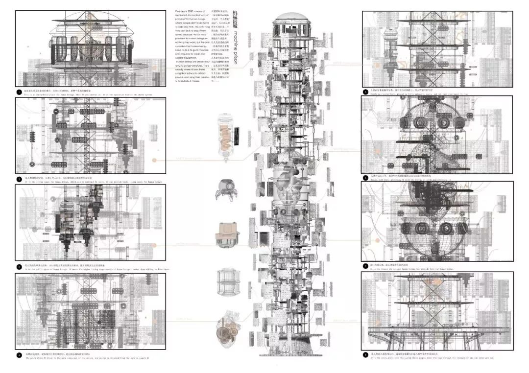 别人家的建筑学大四设计作业，看河北工业大学学子如何脑洞大开？