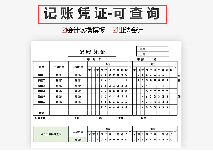 会计小白看过来，14张财务常用报表模板，录入数据即可自动生成