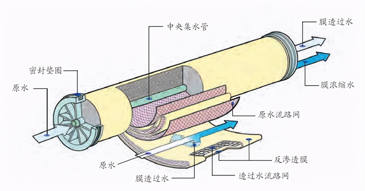 纳滤膜结构图片