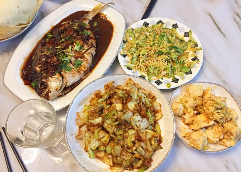 晒4口之家一周晚餐(晒4口之家一周晚餐四餐)