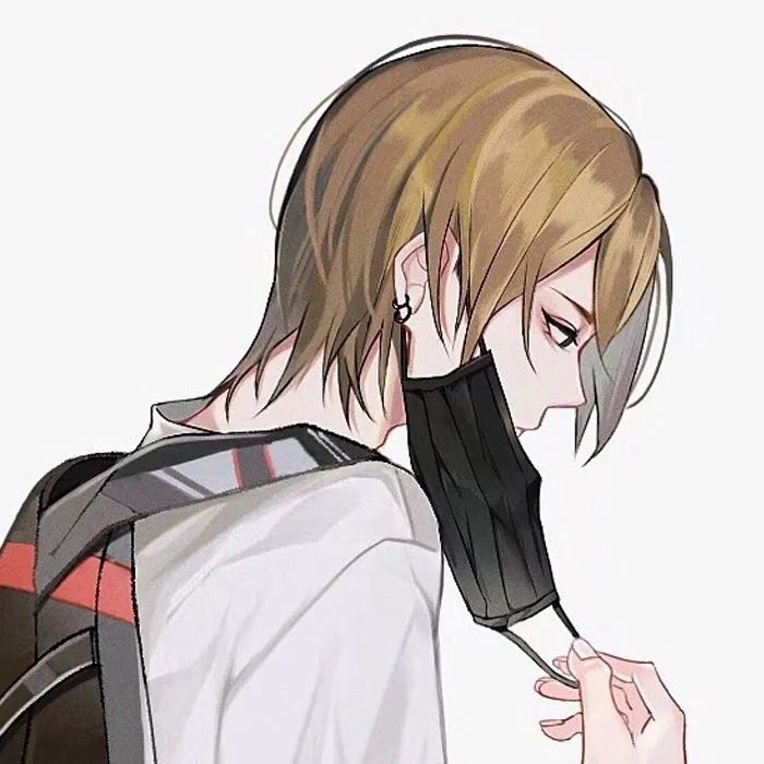 卡通男生头像｜口罩帅哥等你来摘