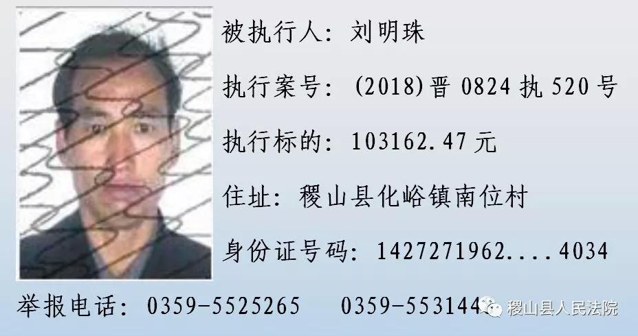 跑了和尚跑不了庙！山西这63个人！姓名、照片、身份证号、住址全曝光！