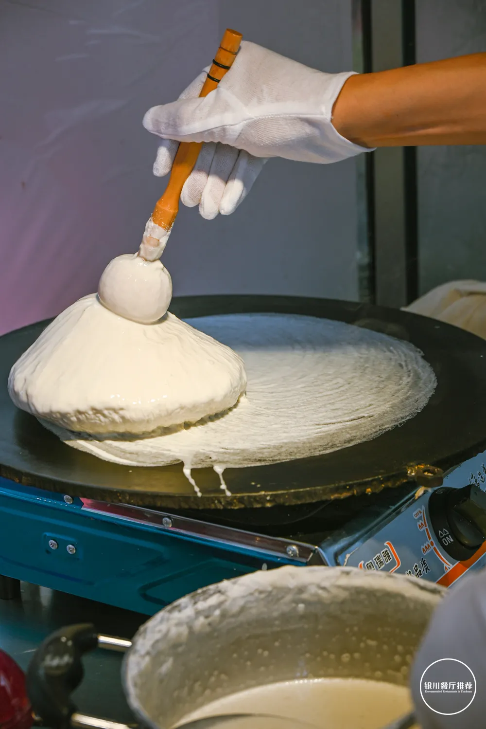 银川最独特的卷馍,得灵魂一蘸