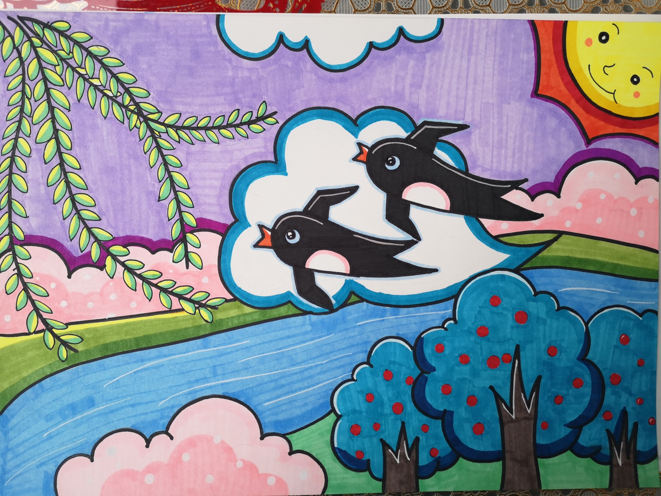 幼儿园儿童主题画