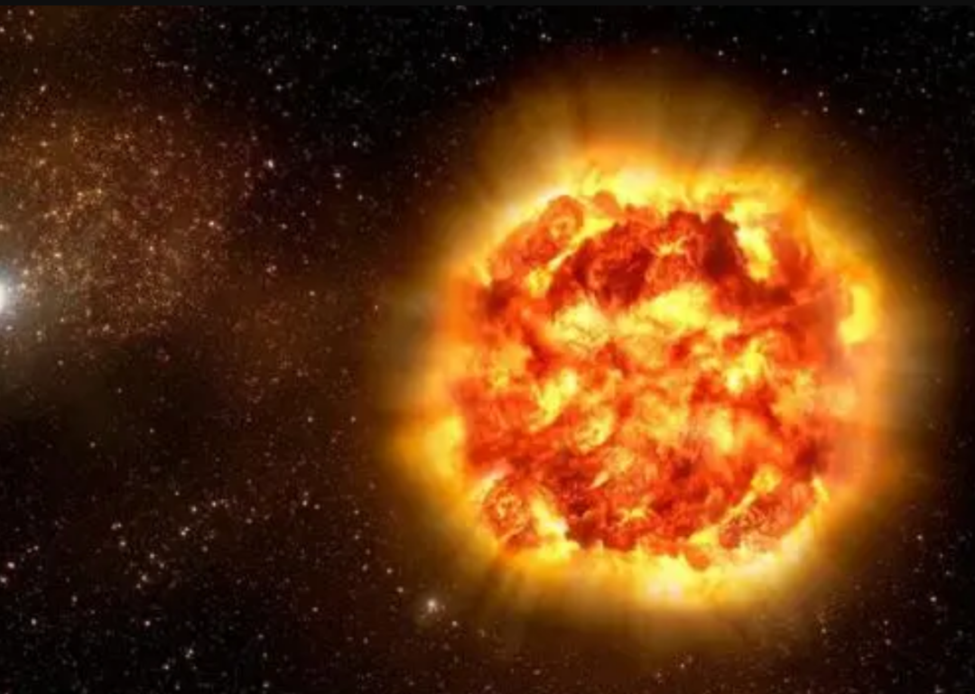 人类已知最大的恒星有多大？可容纳100亿颗太阳，1.3亿亿颗地球