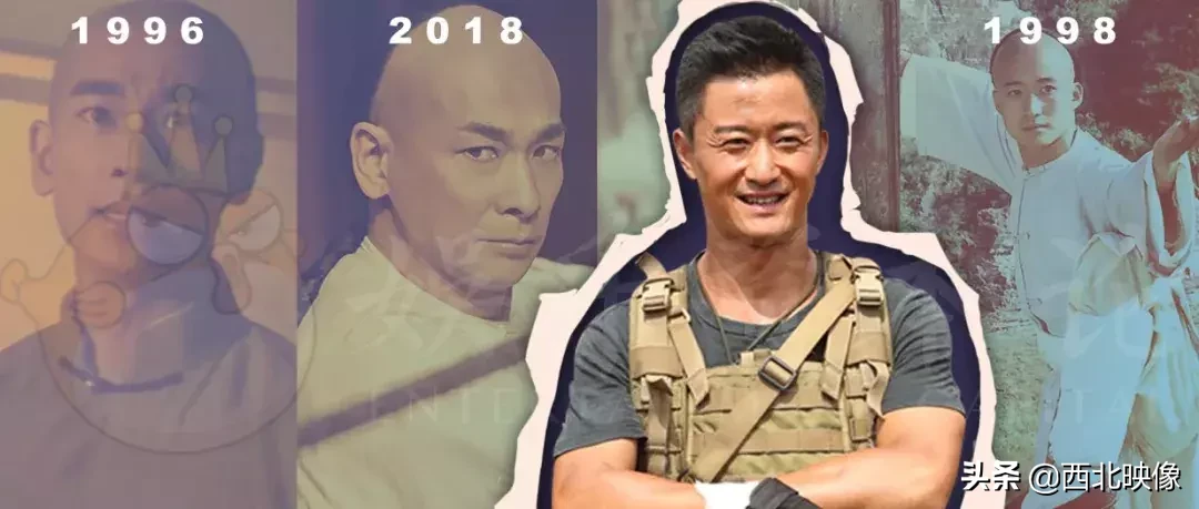 功夫巨星:吴京向左,赵文卓向右