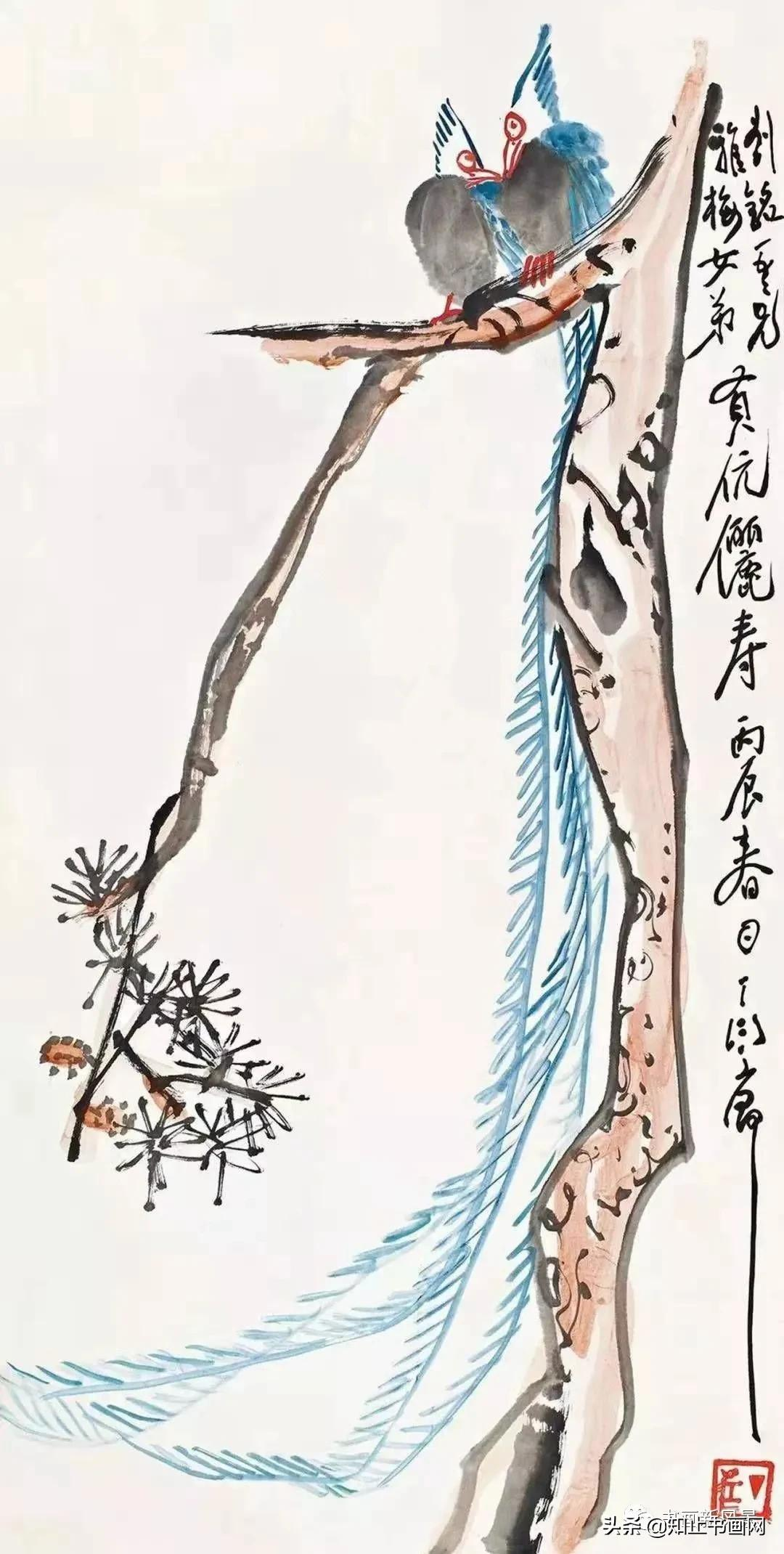 这20幅简笔大写意,意趣无穷