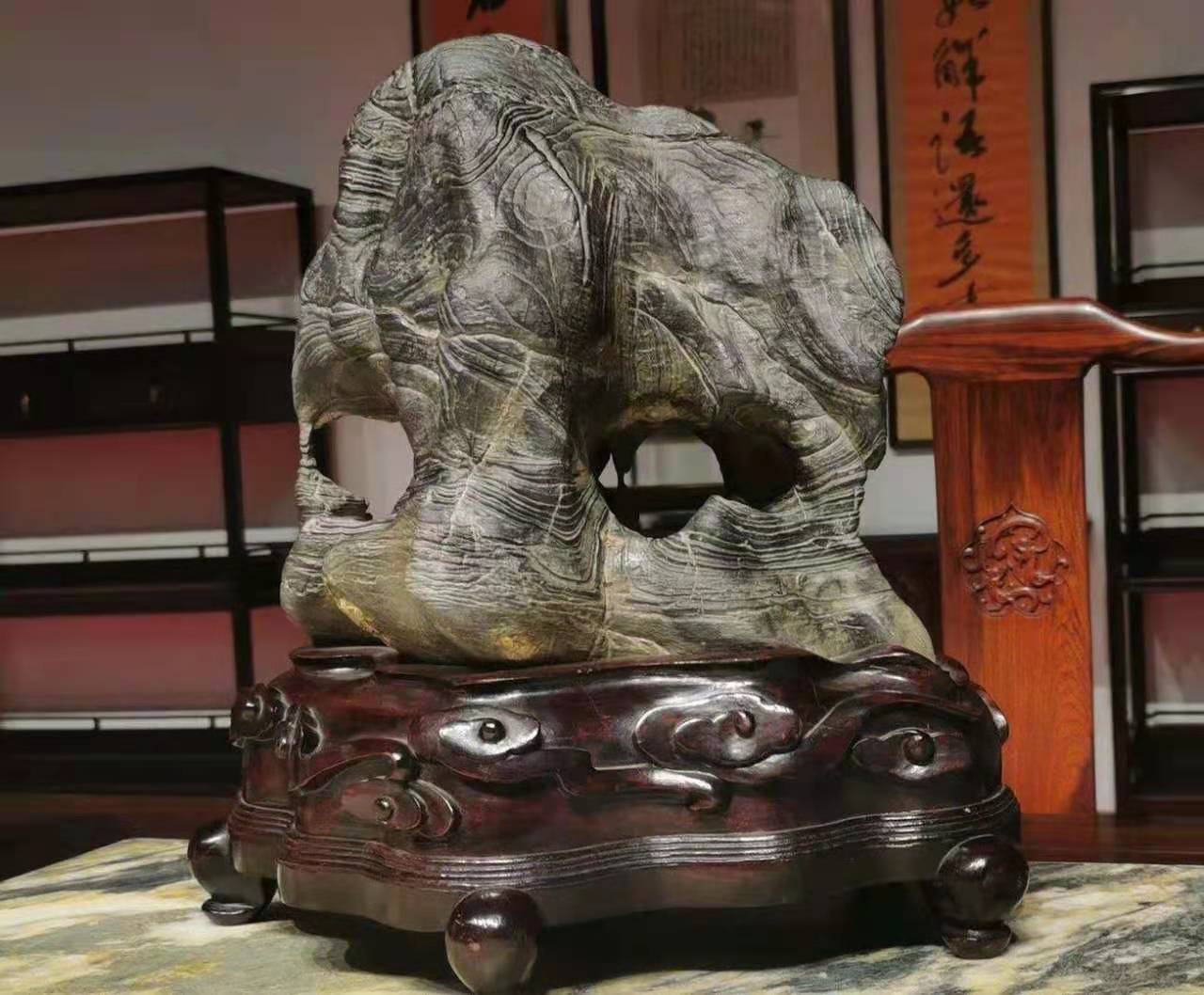 天赐瑰宝——灵璧纹石