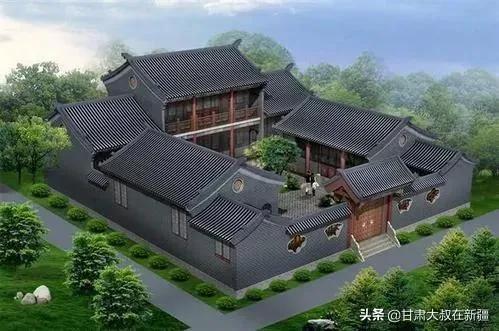 农村坐北朝南房子最佳布局平面图农村房子的朝向最好是什么朝向