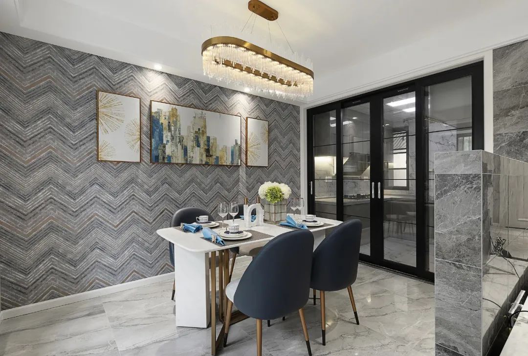 等我买别墅，要像他家这样装修，220㎡轻奢混搭风，高级又好看