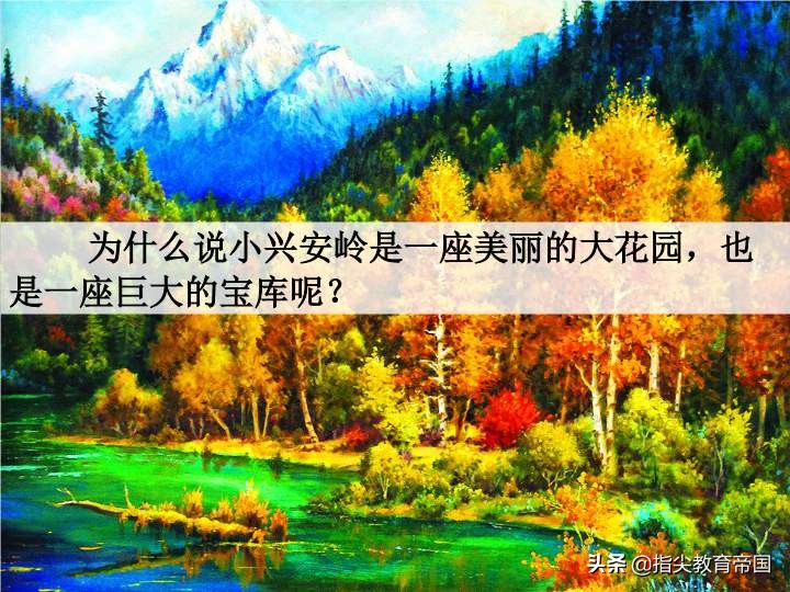 三年级《美丽的小兴安岭》考点太经典，提高阅读能力，先学好这篇