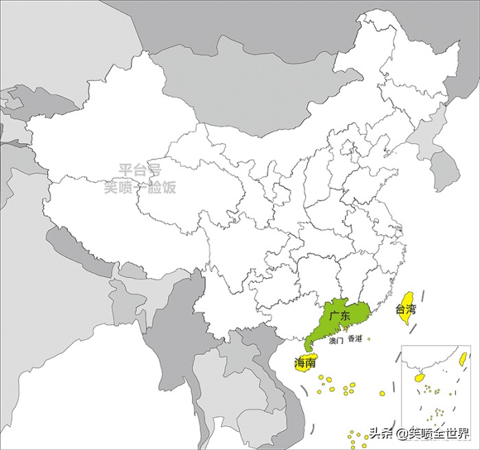 我国各省市“邻居”知多少，首都有2个，最多邻8个
