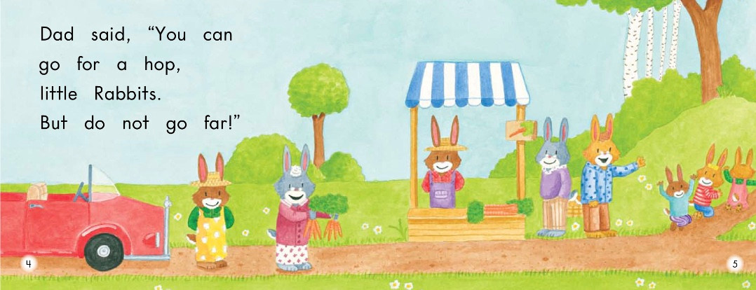 英语有声绘本：《Bunny and The Monster》小兔子与三只怪物
