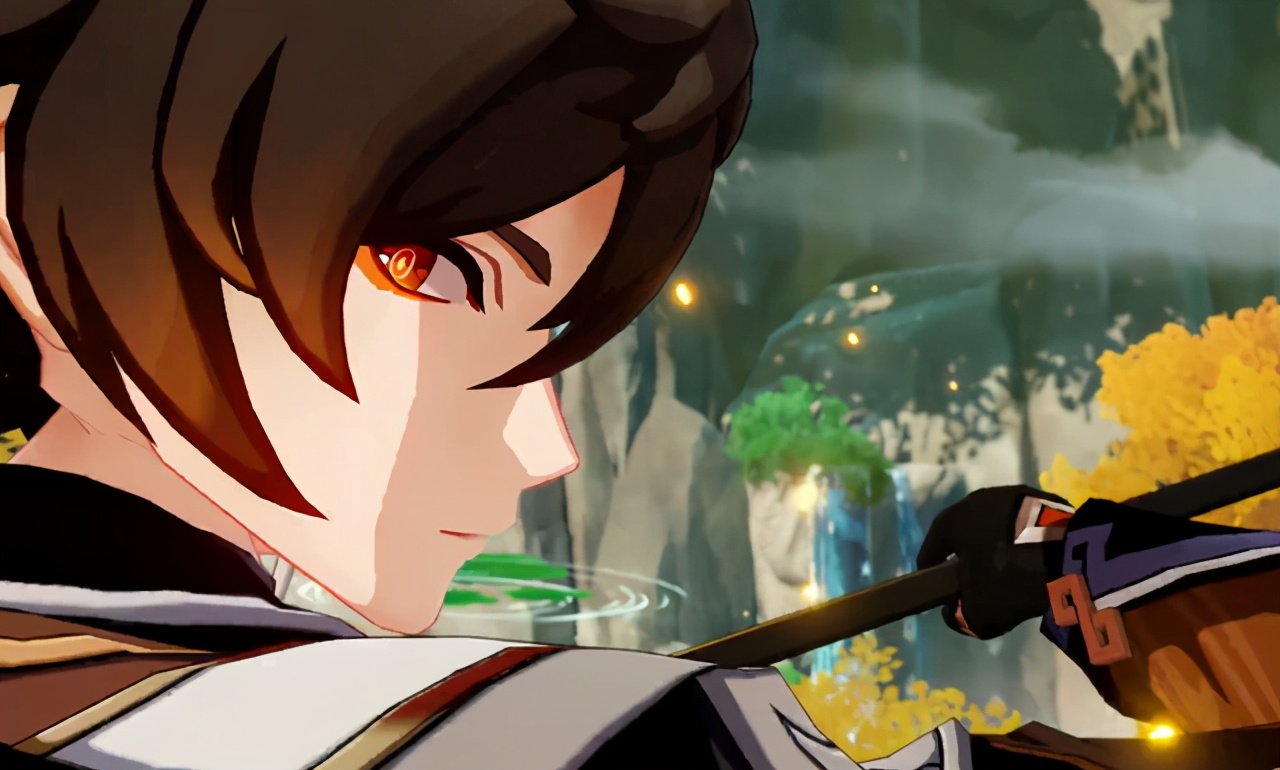 在今年,网易《天谕》手游也出现了一个"钟离",同样是帅到爆照的外表