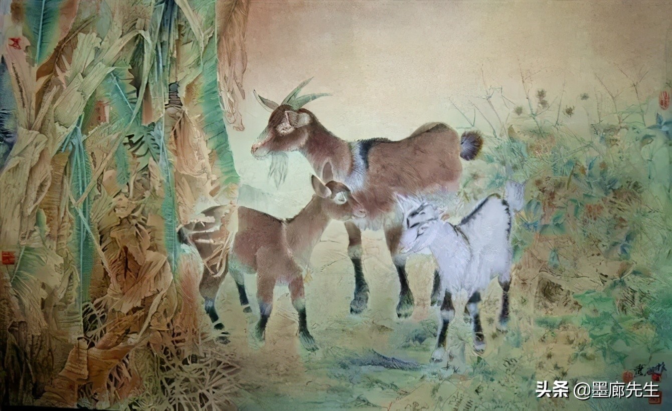 精选100幅画羊美图供大家学习收藏