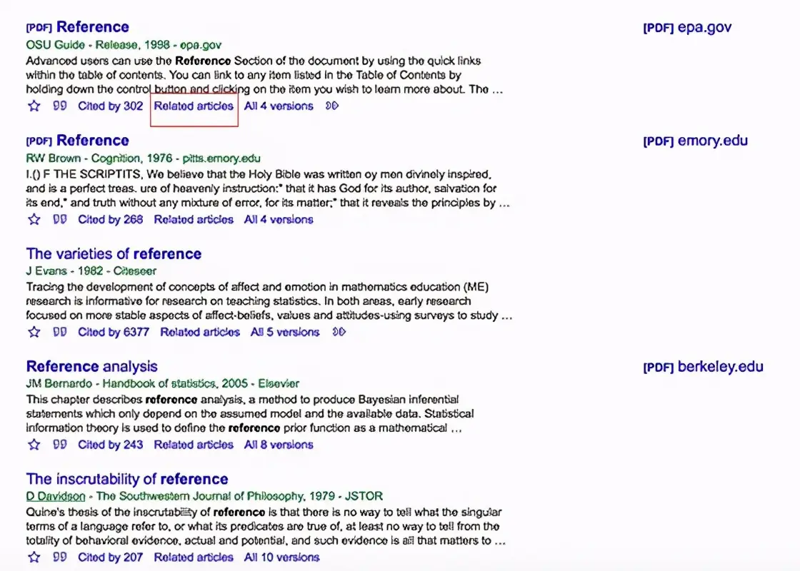 谷歌学术怎么用？