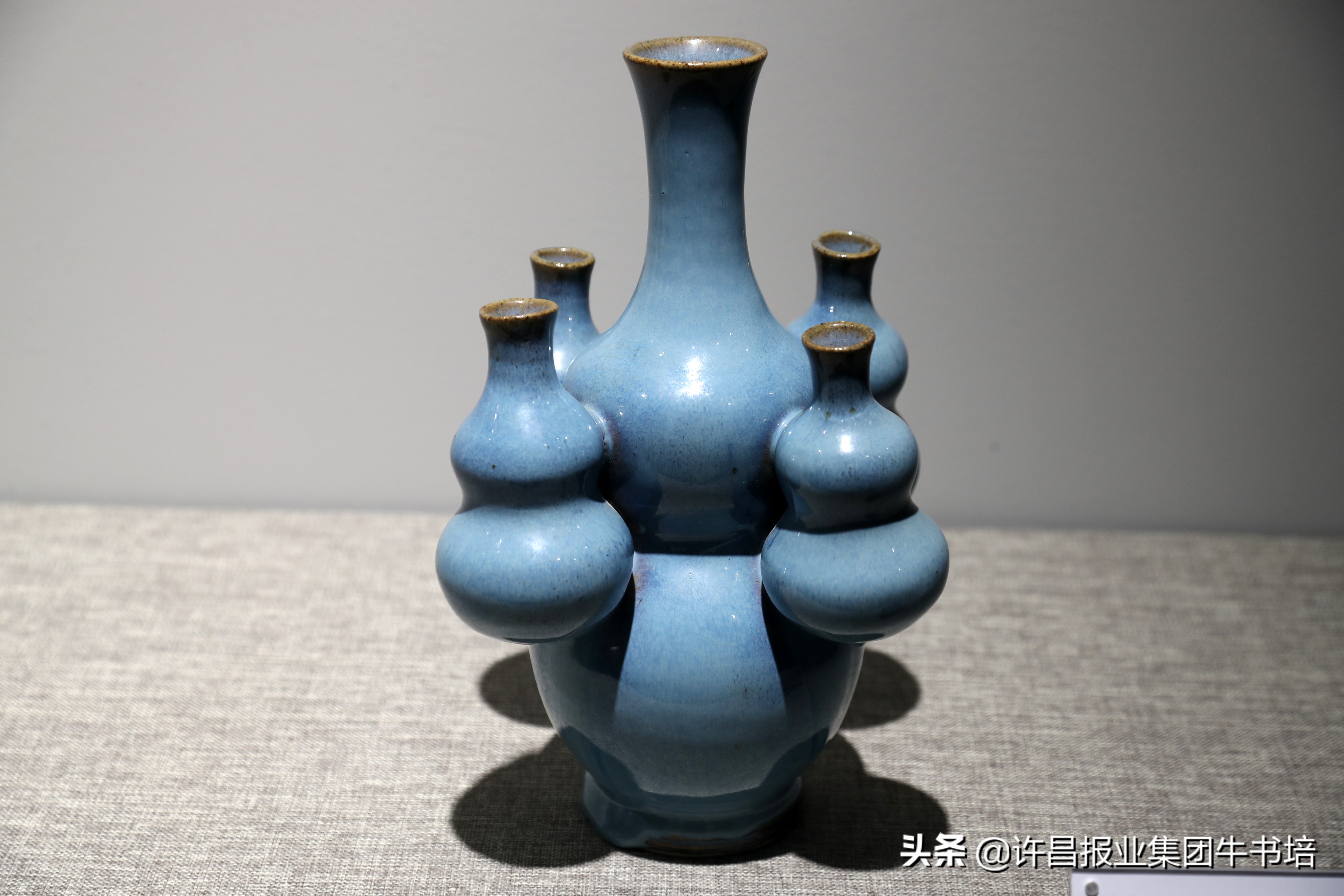 “中国钧瓷之都”河南禹州钧天美术馆开展历代钧瓷精品展