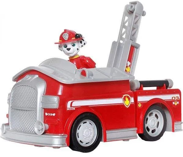 准备进行汪汪队救援了,汪汪队立大功周边玩具毛毛消防车测评