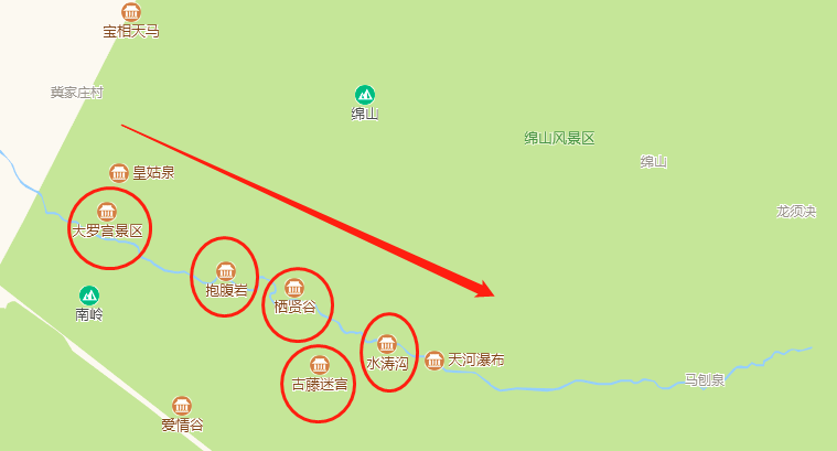 绵山开车进去多少钱绵山一日游