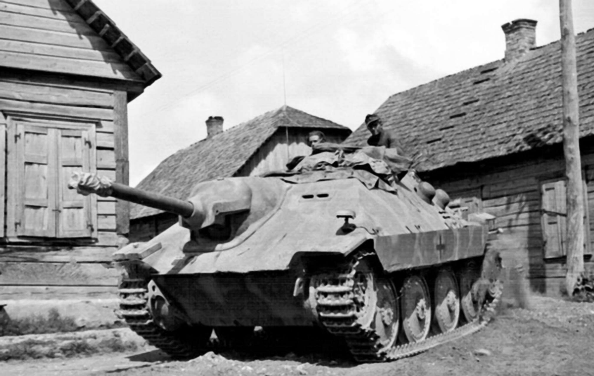 德国的反坦克利器追猎者坦克歼击车二战最好的坦克歼击车