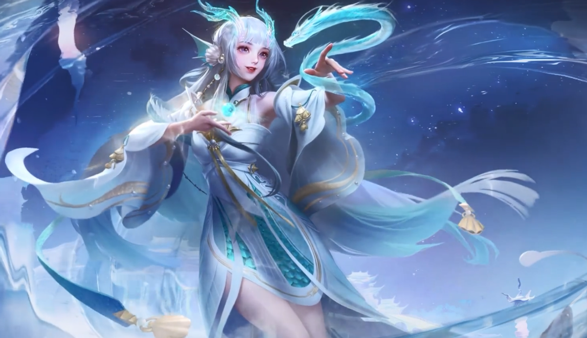 西施fmvp皮肤游龙清影是谁的(西施新皮肤游龙清影死亡龙吼)_2u手游网