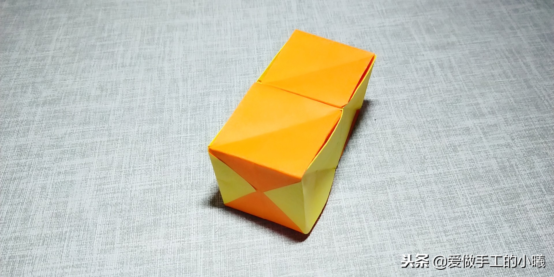 好玩的魔法盒子折纸，简单几步就完成，一起来看看